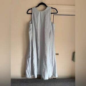 COS Light Blue Midi Dress